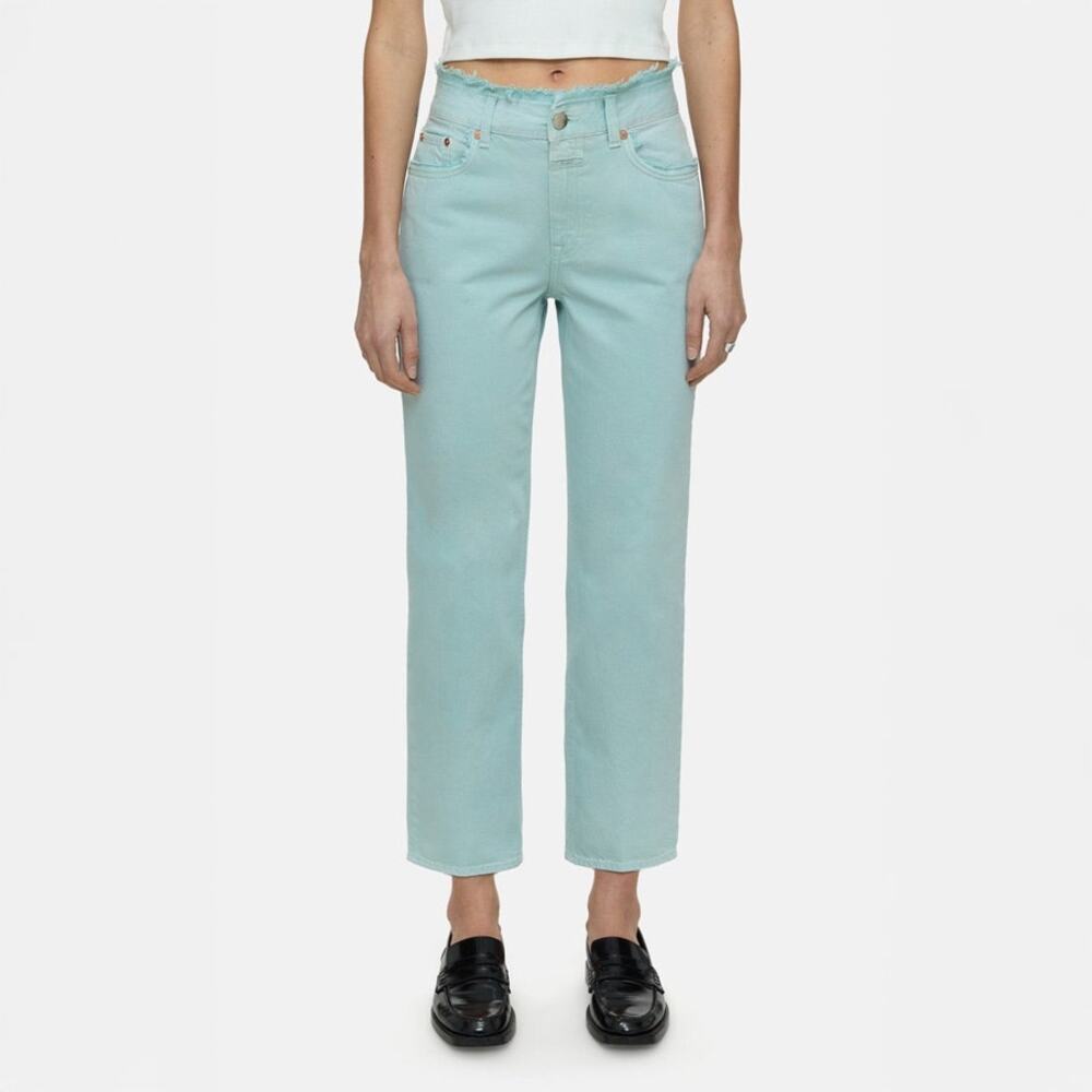 CLOSED Milo Frayed Waistband Jeans in Amalfi Sea Size 29